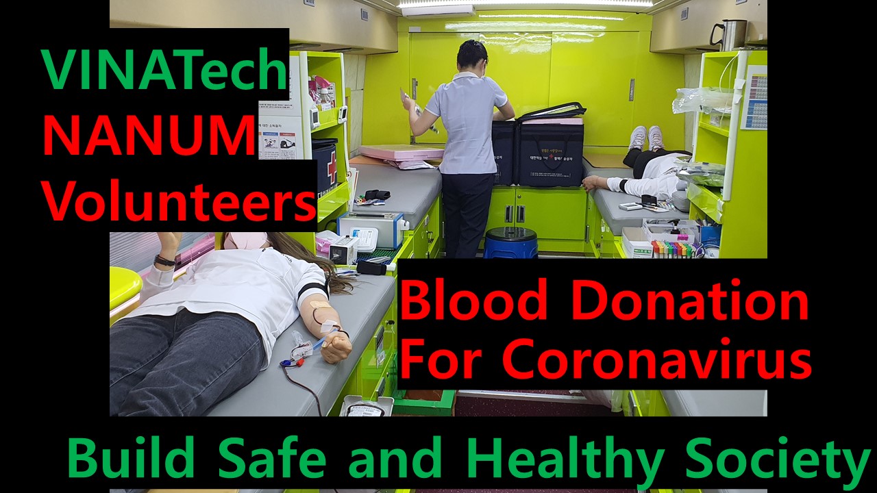 Responding to COVID-19, VINATech Participate in Blood Donation 